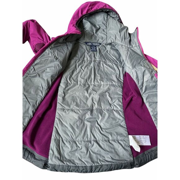 Arc’teryx Hooded Fuchsia Pink Jacket Small - Picture 8 of 10